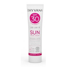 Dhyvana saules aizsargkrēms sejai SPF30, 50ml